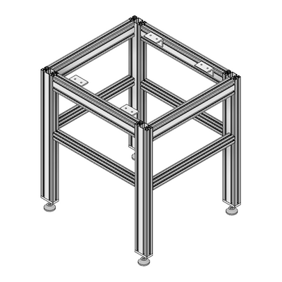 40-540-0 MODULAR SOLUTIONS ANGLE BRACKET 45MM TALL X 90MM WIDE HARDWARE NOT INCLUDED